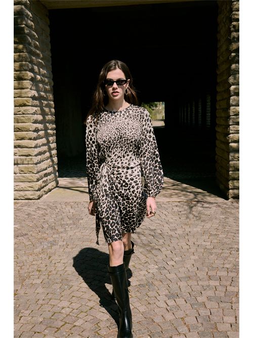 Abito in twill con fusciacca EMME MARELLA | DELFI125/001